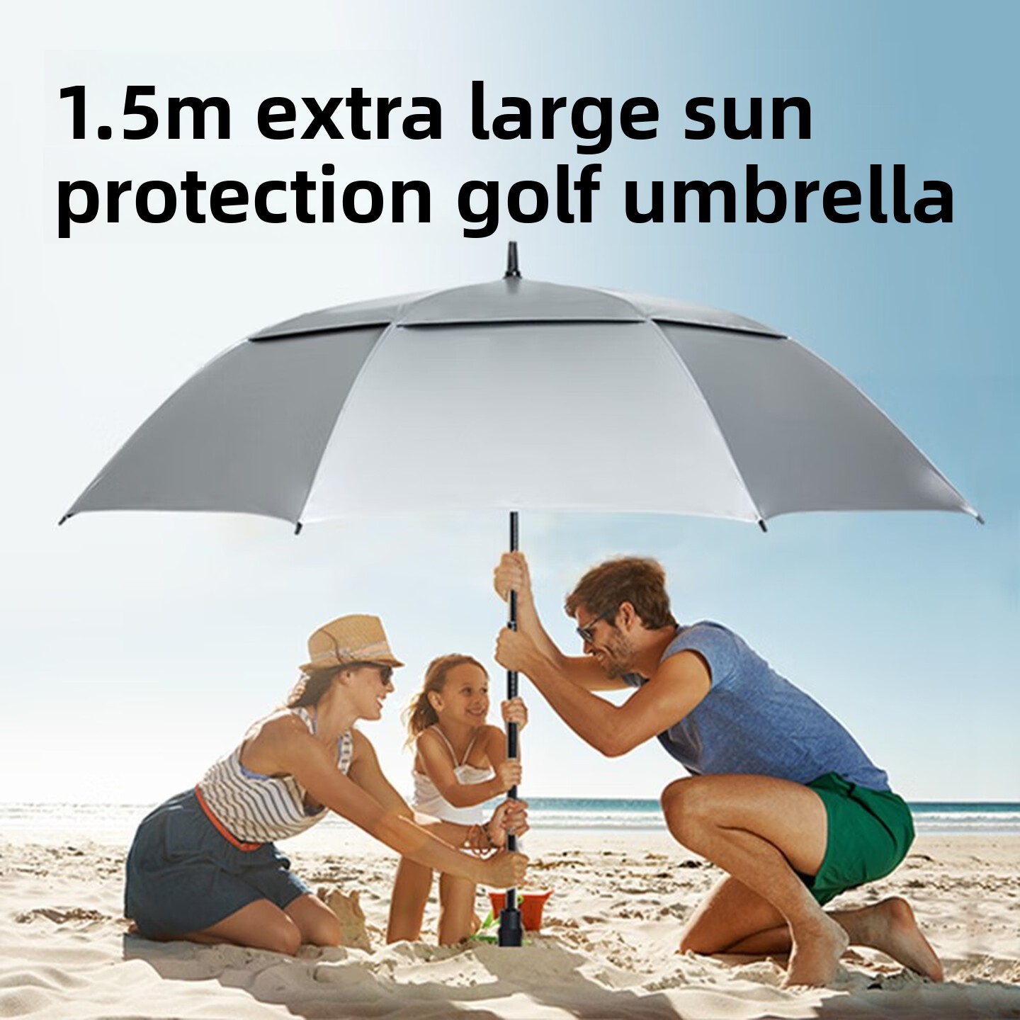 Übergroßer Golfschirm mit lang – Golf Umbrella Large Bewertung und Preis
