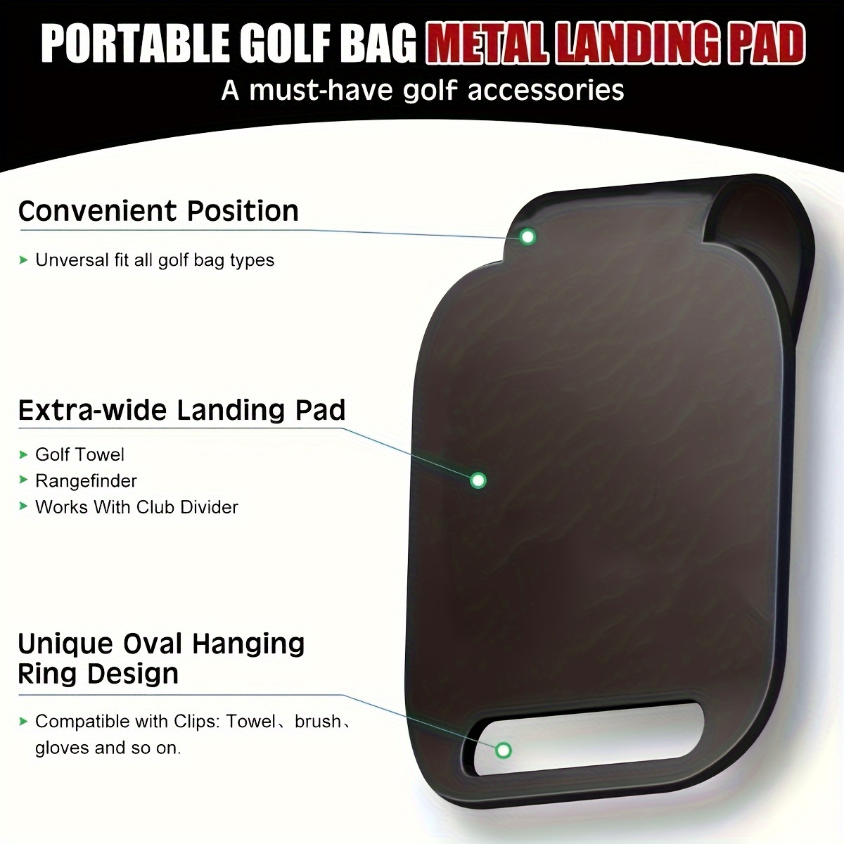 Magnetischer Golftaschen-Lande – Golf Rangefinder Bewertung und Preis